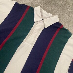 Vintage Britches Great Outdoors Rugby Polo Men's Size Large Long Sleeve Shirt
